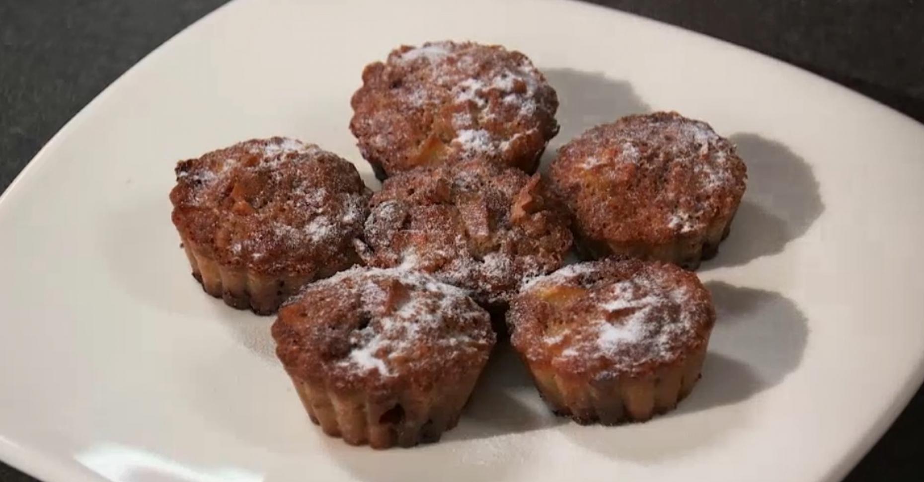 Ванильные кексы с шоколадом