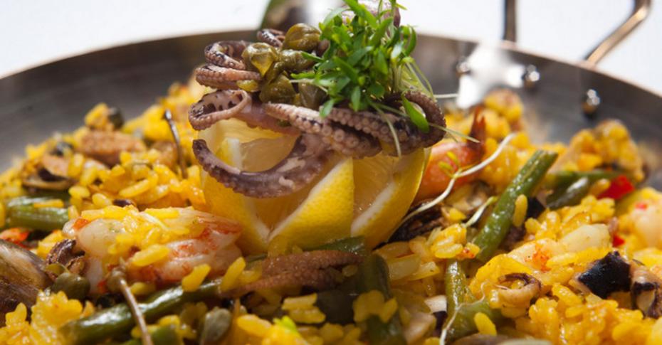 Паэлья с морепродуктами (очень быстрый рецепт) - пошаговый рецепт с фото