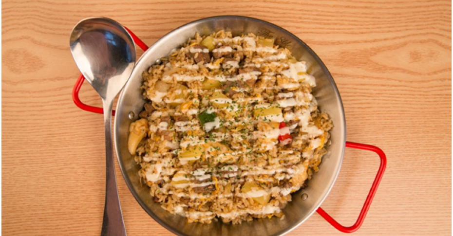Плов с курицей и грибами на сковороде - пошаговый рецепт приготовления с фото