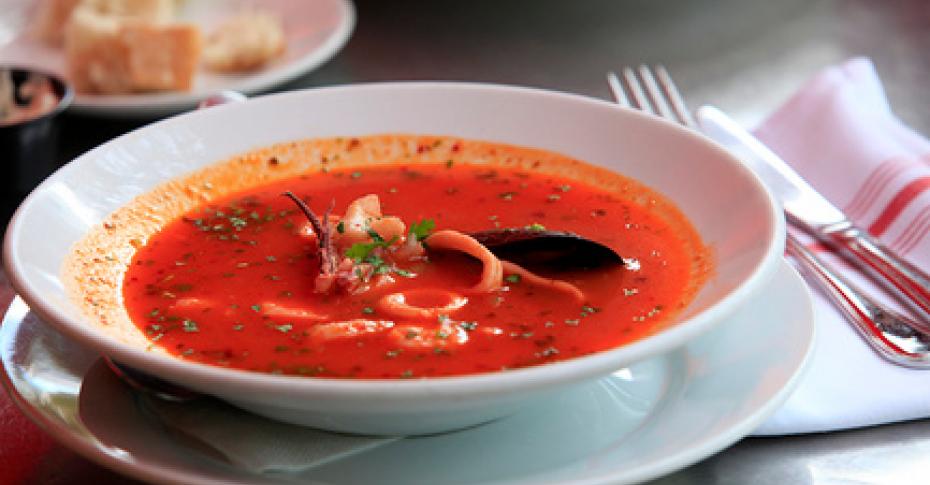 Томатный суп с морепродуктами – рецепт пошаговый с фотографиями в домашних  условиях
