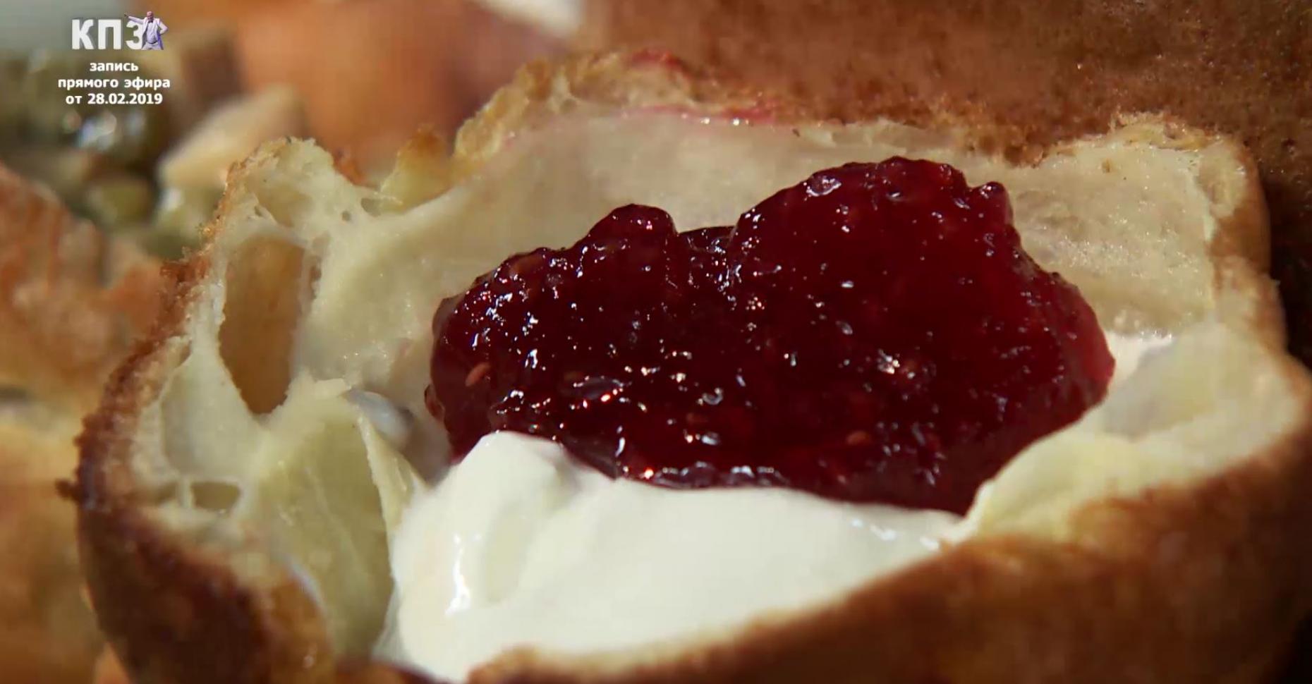 Поповеры с яблоками