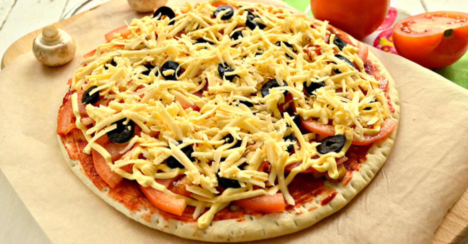 рецепт на пиццу начинка с шампиньонами фото 32