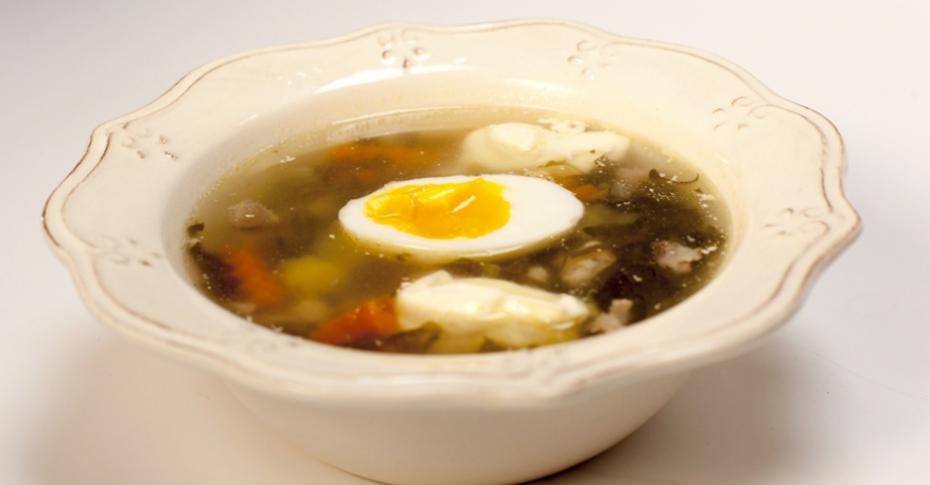 Куриный суп со щавелем - рецепт автора Татьяна Боронина