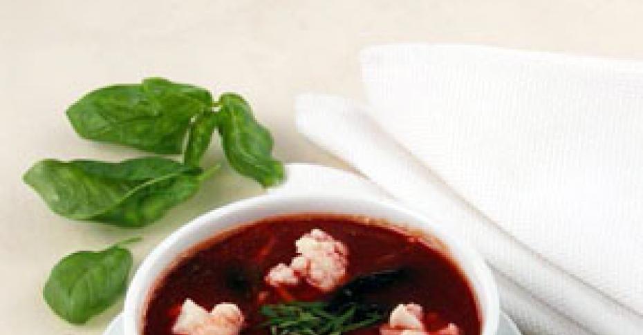 Суп хорда с черносливом - рецепт автора Irina Senina