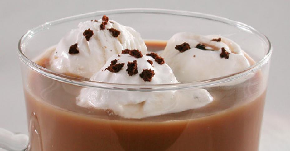 Какао с мороженым — рецепт с фото | Рецепт | Идеи для блюд, Какао, Шоколадные коктейли