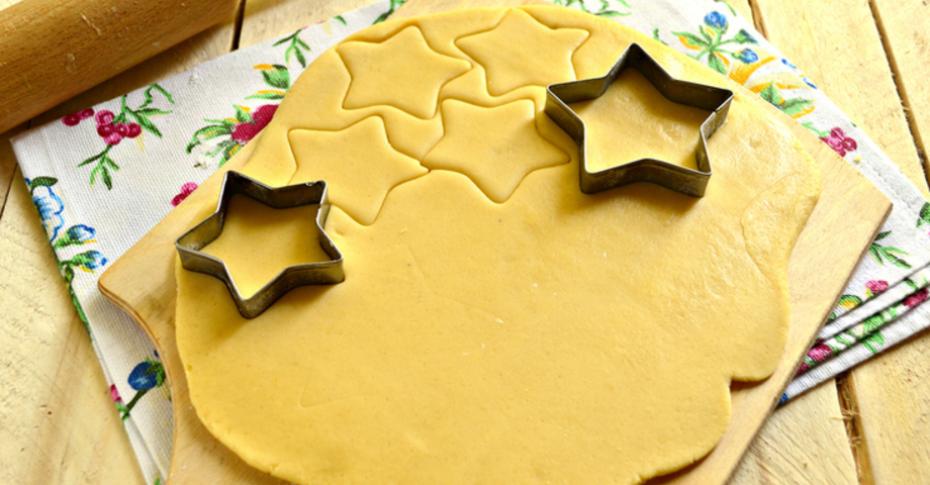 Песочное печенье со сметаной в виде звездочек – пошаговый рецепт приготовления с фото
