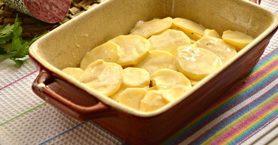 Запеканка из картофеля с колбасой — рецепты | Дзен