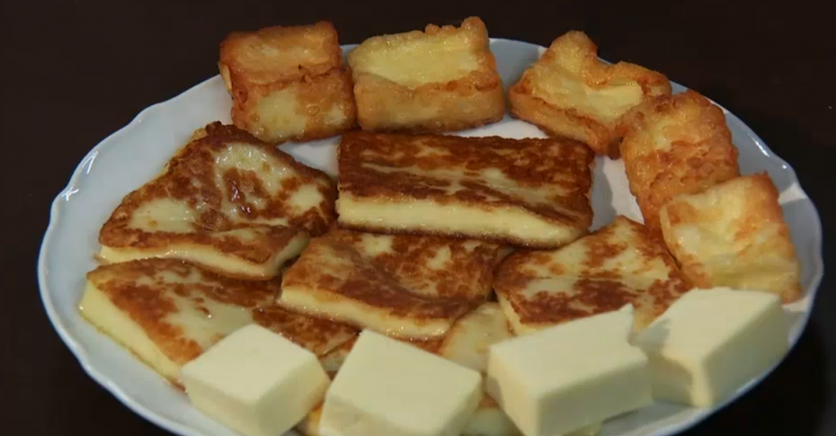 Жареный сыр – пошаговый рецепт приготовления с фото