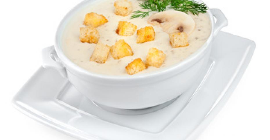 Грибной суп-пюре со сливками: классический рецепт