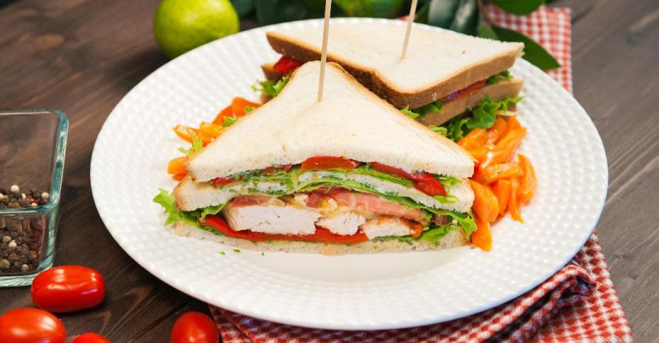 Сэндвич , пошаговый рецепт на ккал, фото, ингредиенты - Наталья