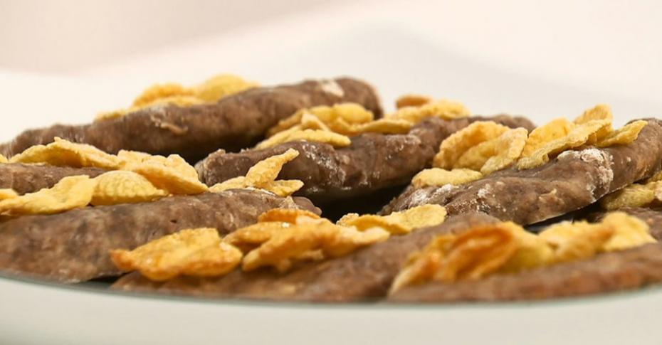 Рецепт с фото - овсяное печенье с миндалем