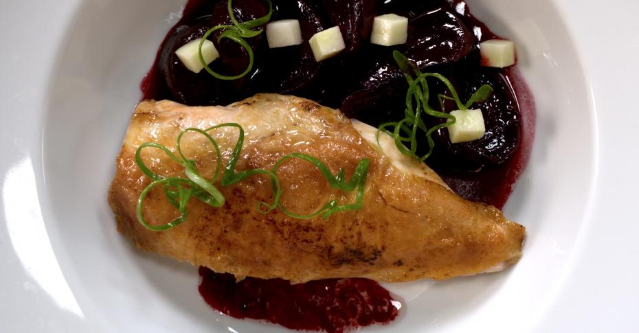 Курица под сливочным соусом с дижонской горчицей рецепт – Французская кухня: Основные блюда. «Еда»