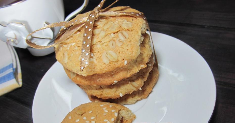 Овсяное печенье, пошаговый рецепт на ккал, фото, ингредиенты - Nora