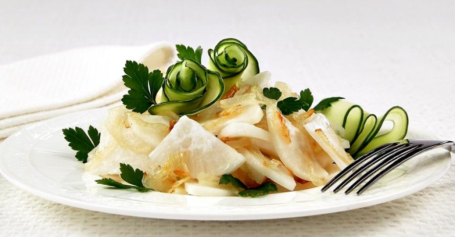 Салат из редьки с яйцом – пошаговый рецепт приготовления с фото