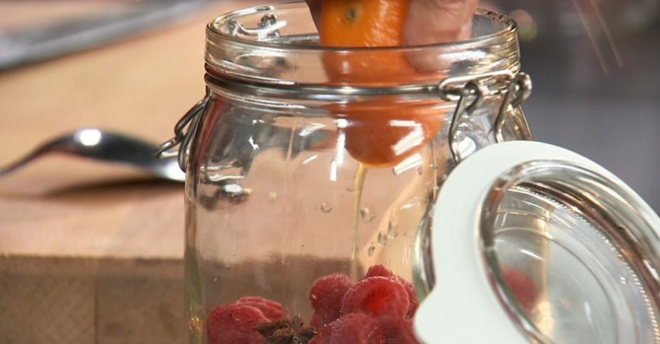 Компот из малины с мятой – пошаговый рецепт приготовления с фото