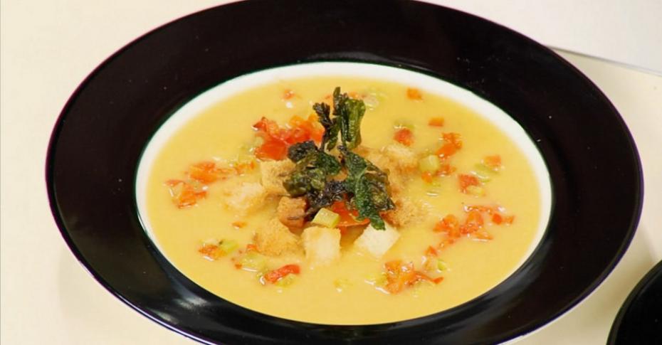 Сырный суп с креветками – и обычный ужин стал праздничным!