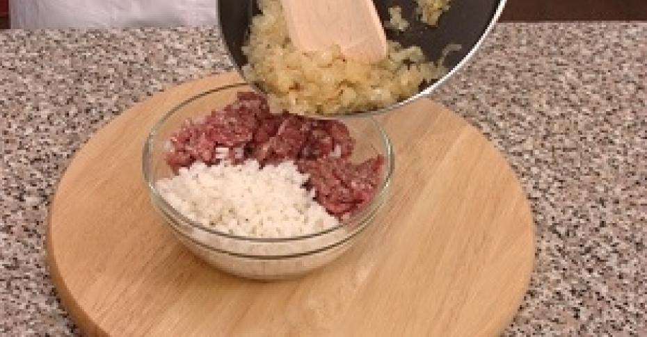 Голубцы с мясом и рисом пошаговый рецепт