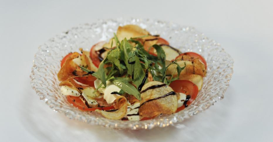 Салат с моцареллой и рукколой рецепт – Итальянская кухня: Салаты. «Еда»