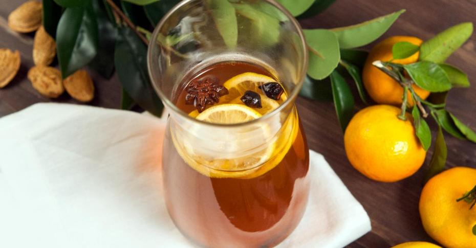 Глинтвейн на красном вине с апельсином и пряностями – пошаговый рецепт приготовления с фото