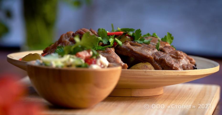 Салат с брынзой и пореем рецепт – Европейская кухня: Салаты. «Еда»