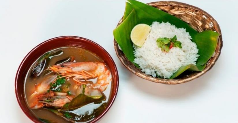 Рецепт тайского супа с морепродуктами с подробным описанием