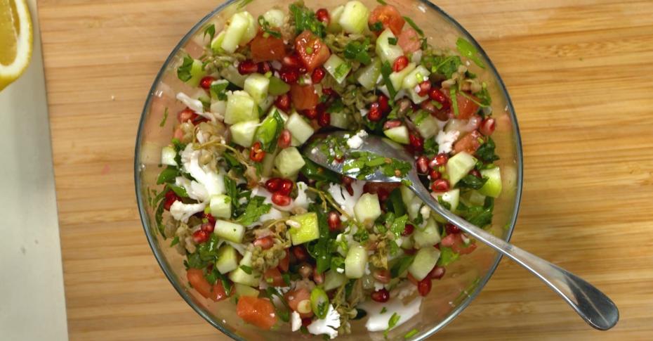 Лёгкий салат из цветной капусты: пошаговый рецепт | Рецепты из лукошка | Дзен