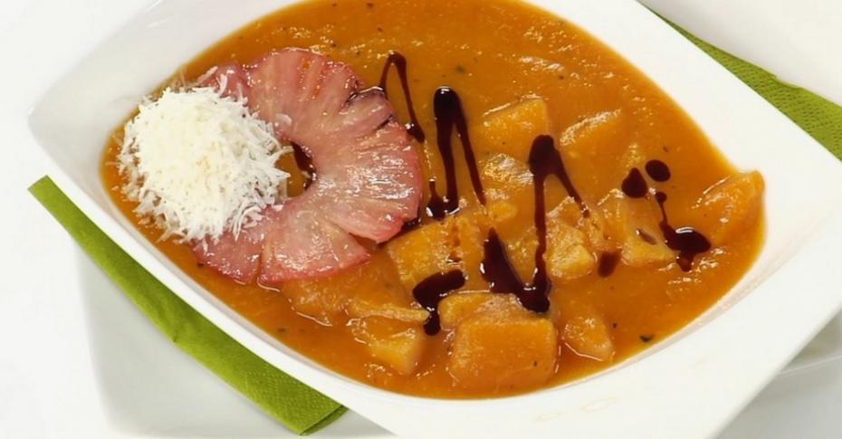 Крем-суп из тыквы пошаговый рецепт с фото