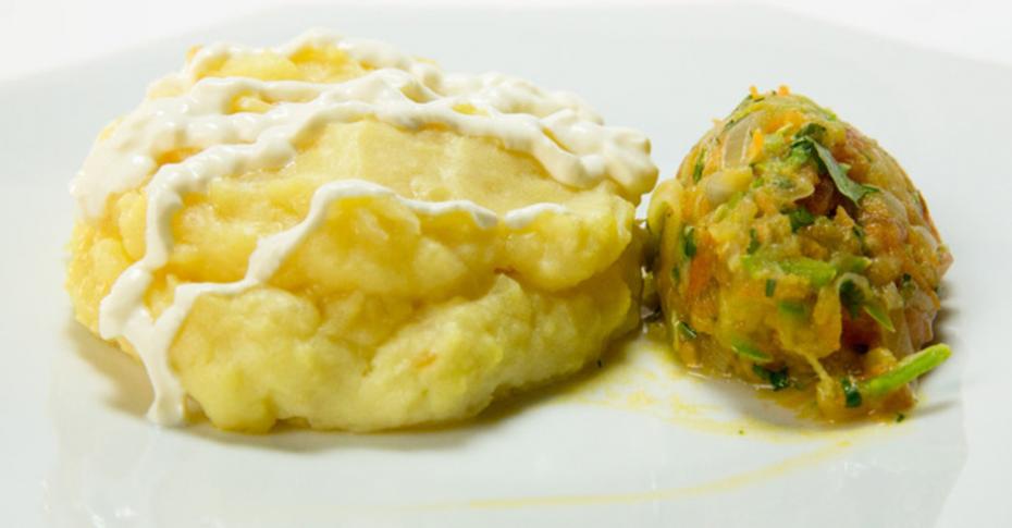 Картофельные зразы с капустой и яйцами - Кулинарные пошаговые рецепты с фото