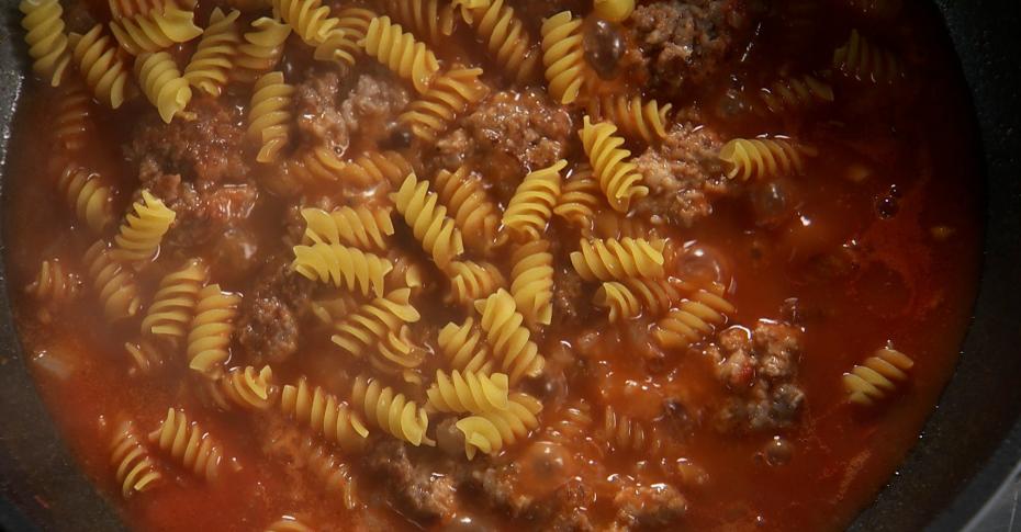Рецепт спагетти с фрикадельками из индейки