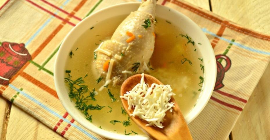 Сырный суп с курицей - рецепт с пошаговыми фото | Меню недели