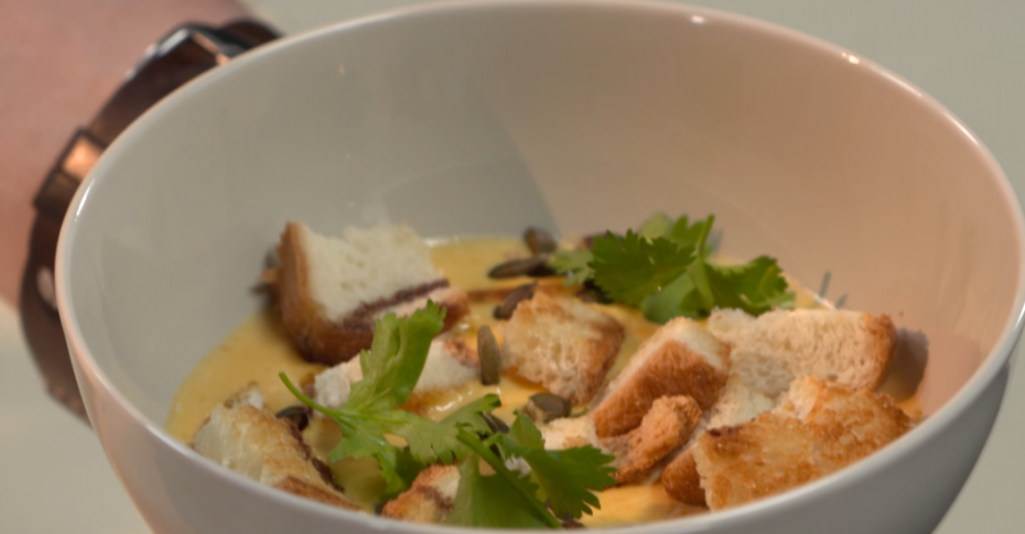 Суп-пюре из брокколи со сливками и гренками – пошаговый рецепт приготовления с фото