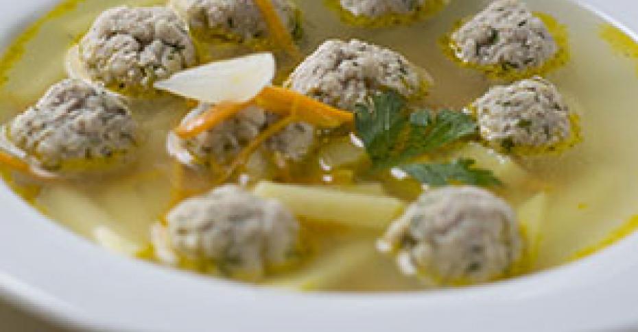 Сырный суп с фрикадельками — вкусный рецепт для мультиварки