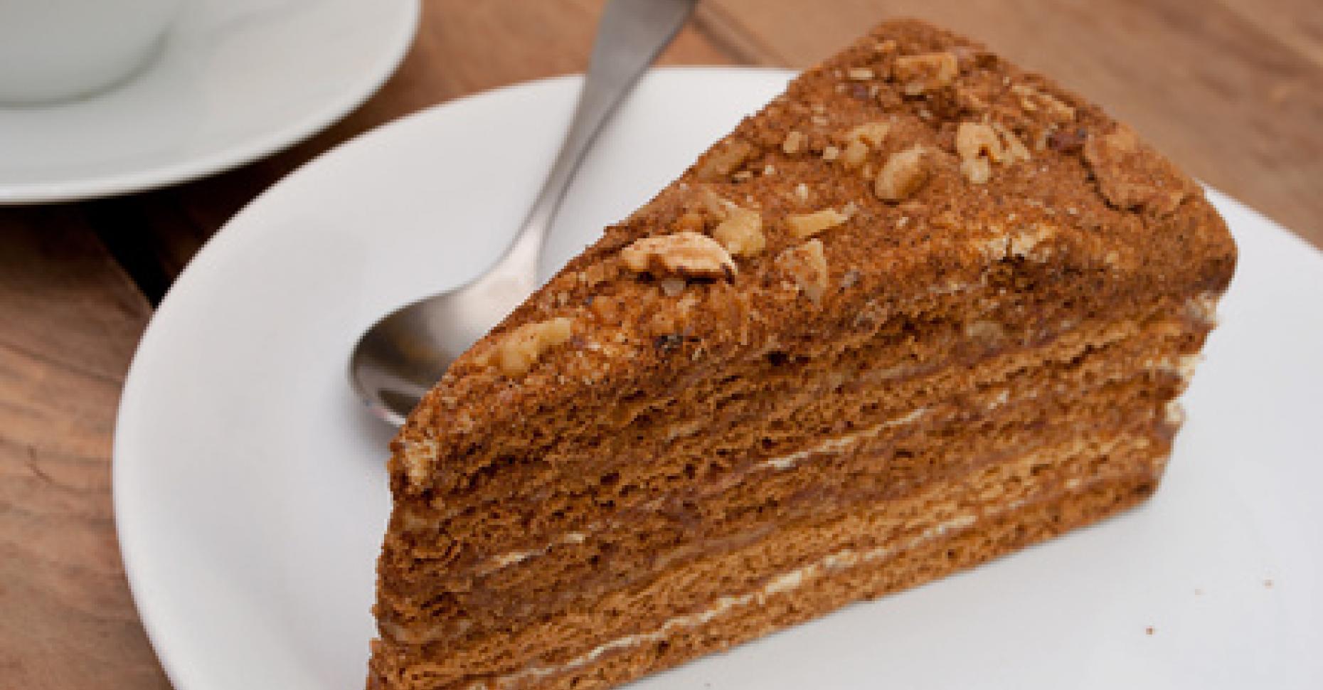 Медовый торт классический рецепт с пошаговым в домашних условиях фото